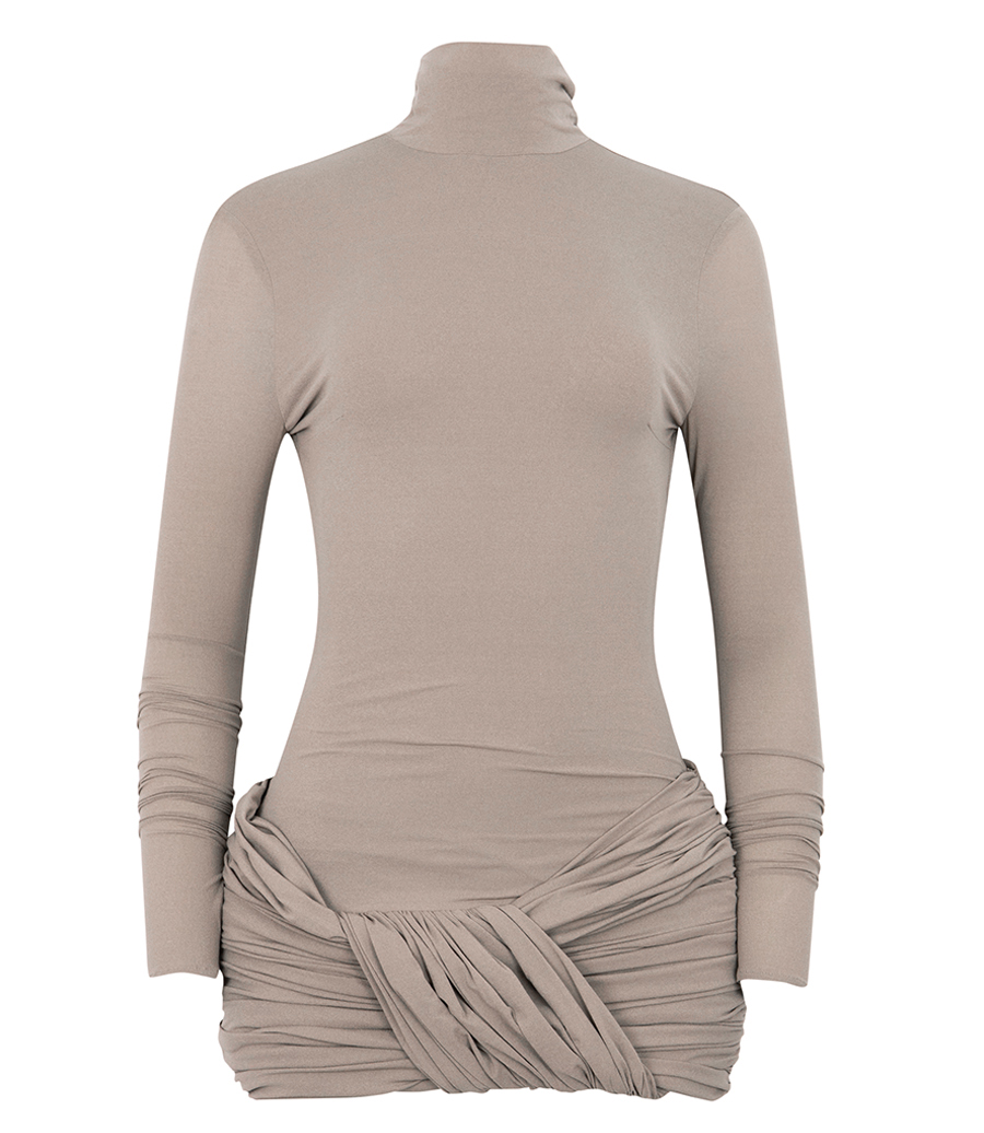 MAGDA BUTRYM - LONG SLEEVE HIP DRESS