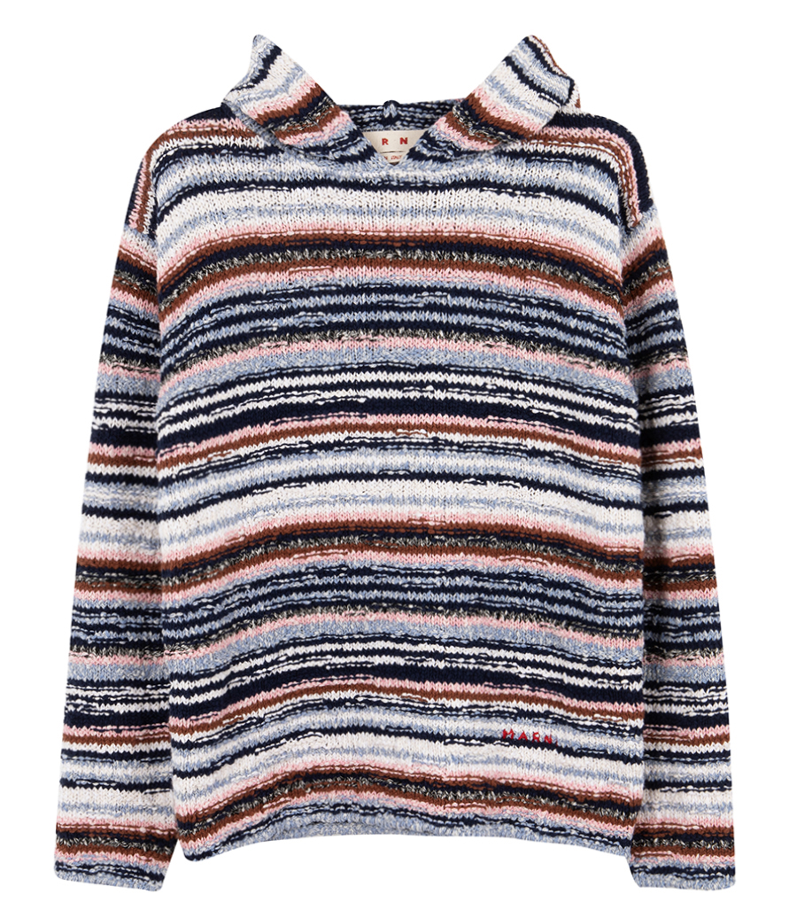 MARNI - KNITTED HOODIE