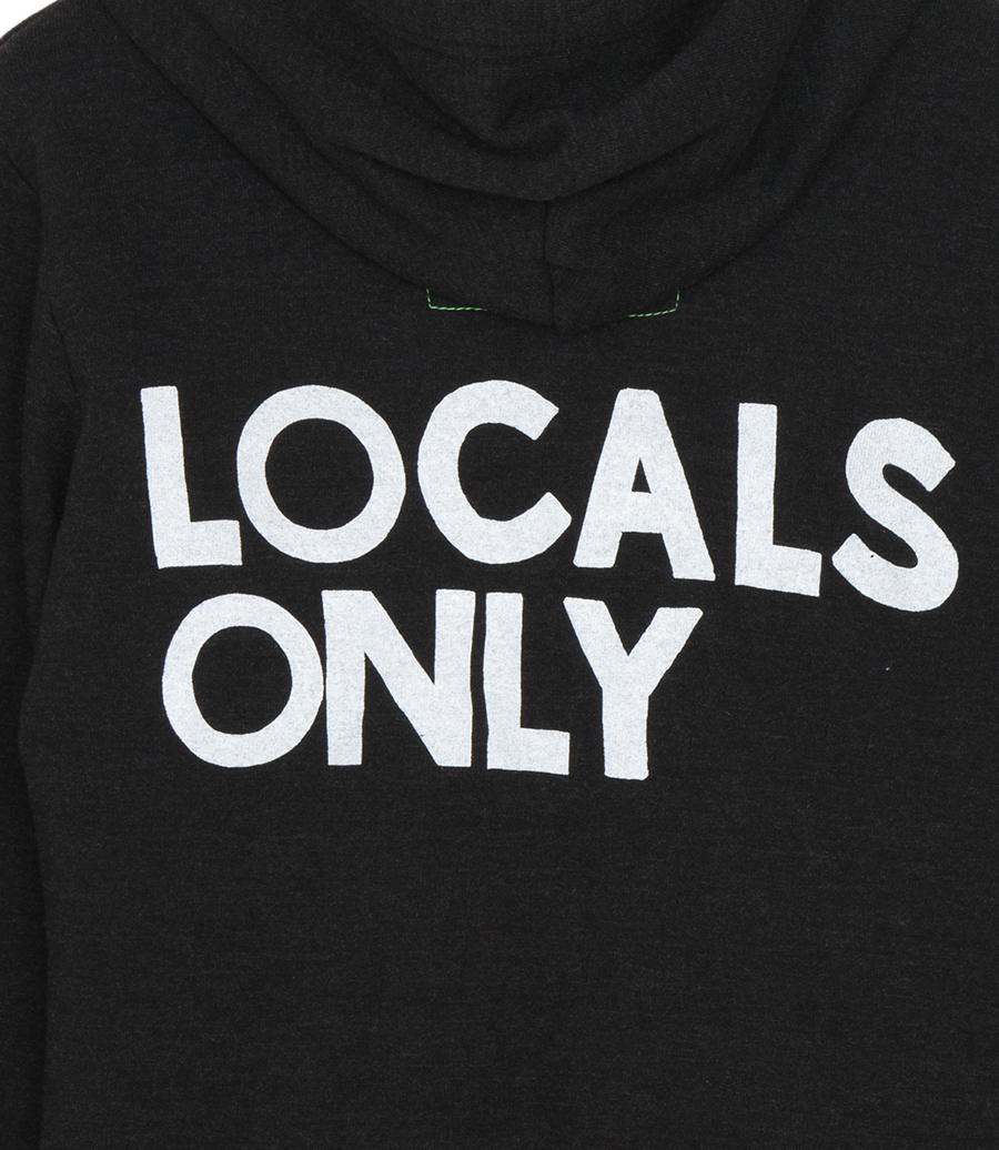 LOCALS ONLY ZIP HOODIE