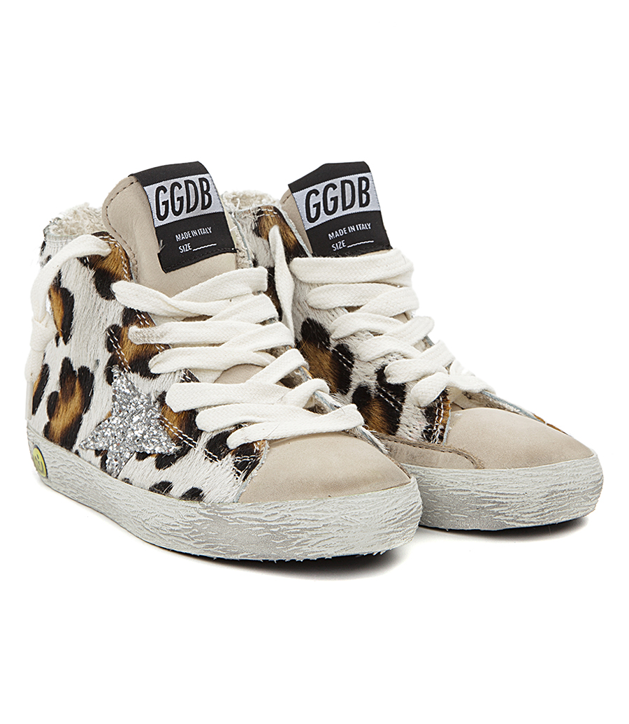 golden goose francy leopard